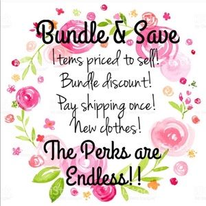 Bundle and Save!!! Razonable offers are welcome 🤗